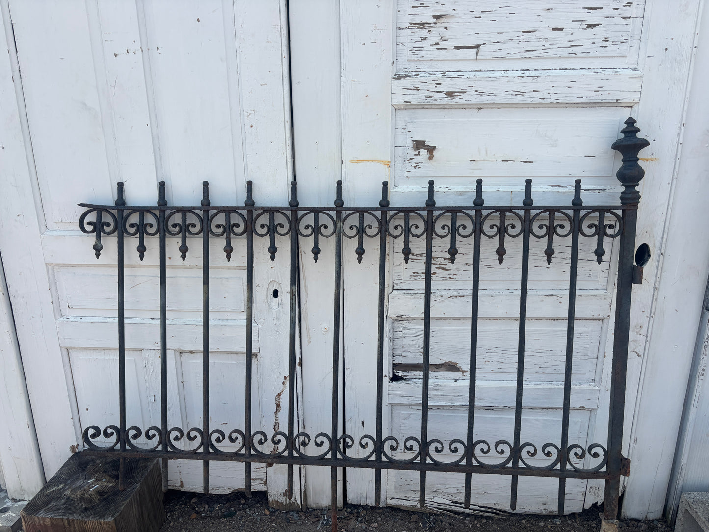 3-Piece Decorative Wrought Iron Fence Panel GA21205