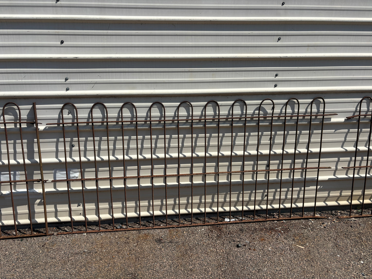 33 Feet of Wrought Iron Hairpin Fencing GA21240