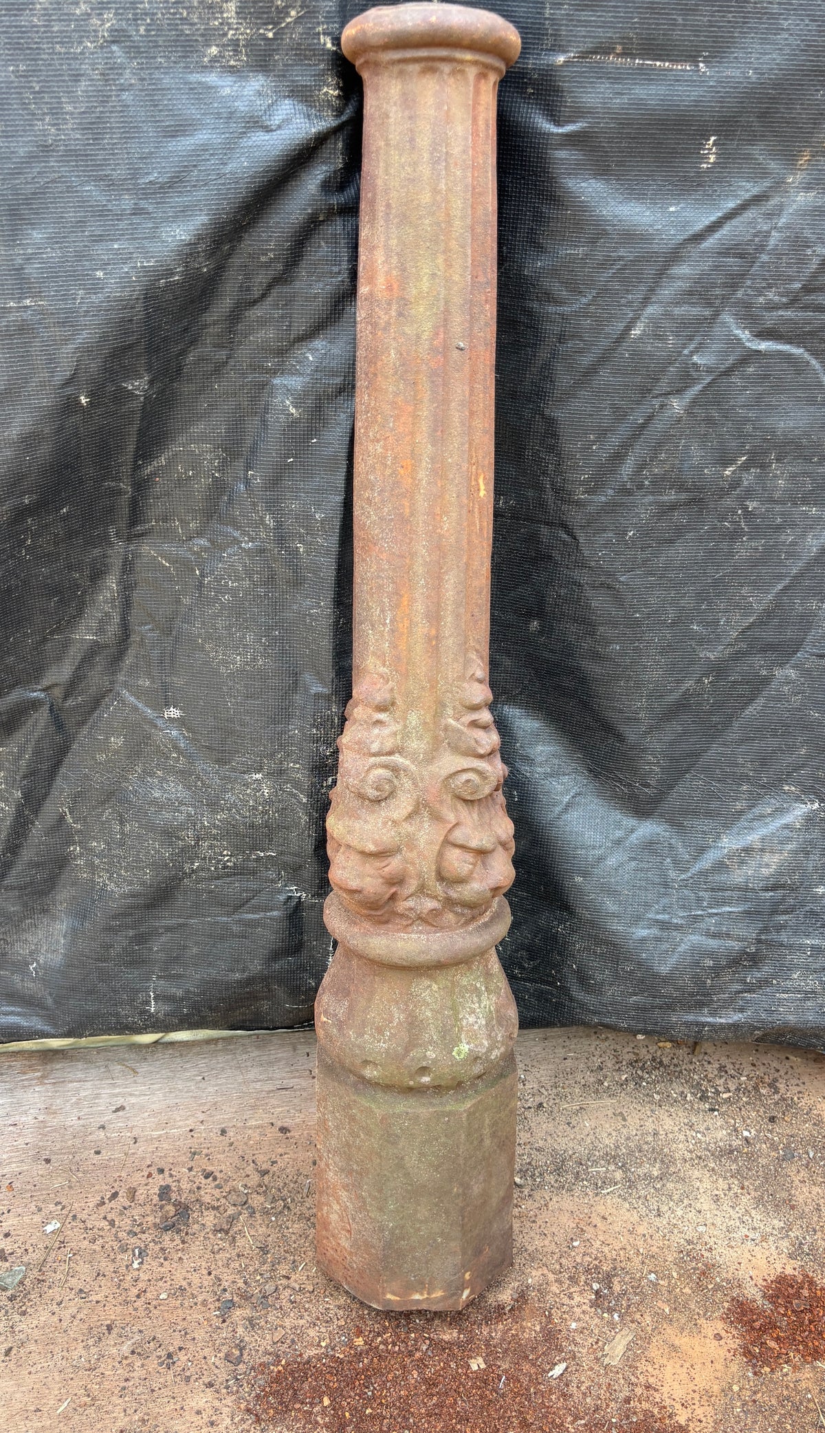 Cast Iron Newel Post GA21600