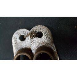 Set of 8 Cast Iron Window Wheel Pulleys #GA4300