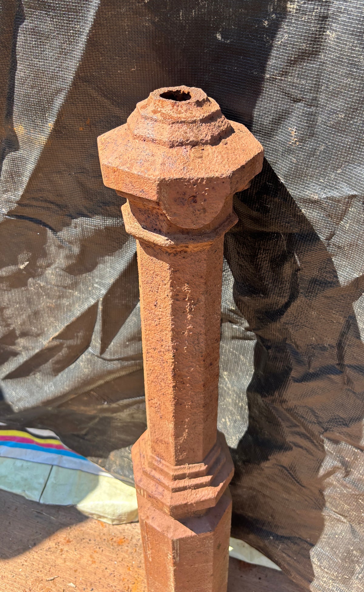 Cast Iron Newel Post GA21554