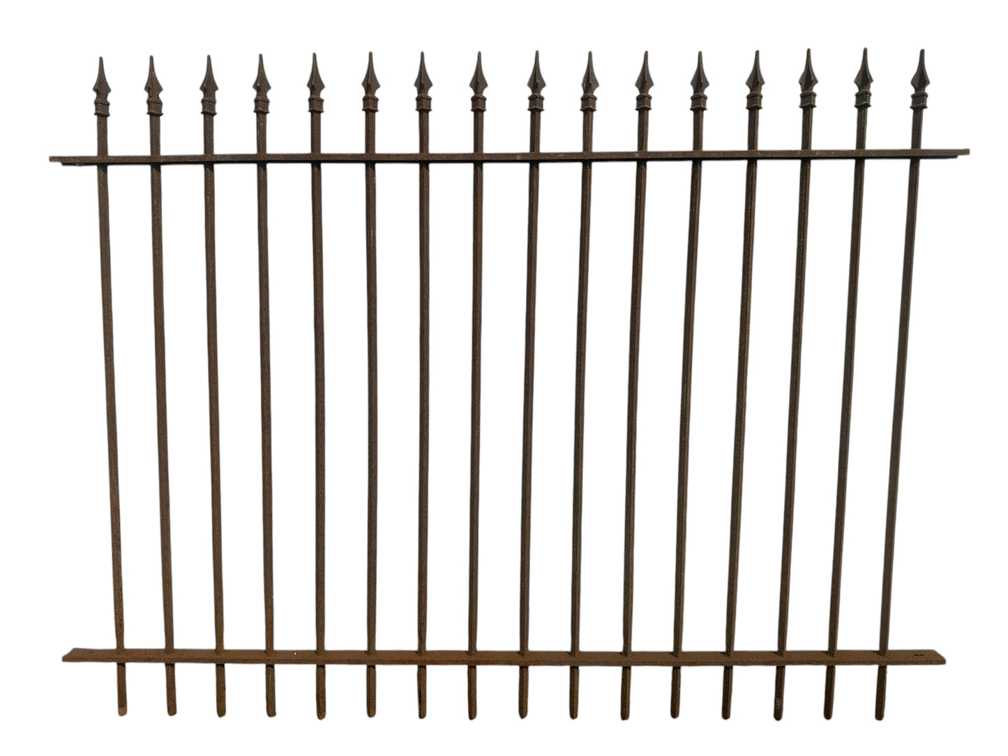 10 Ft of Antique Wrought Iron Fencing GA20873