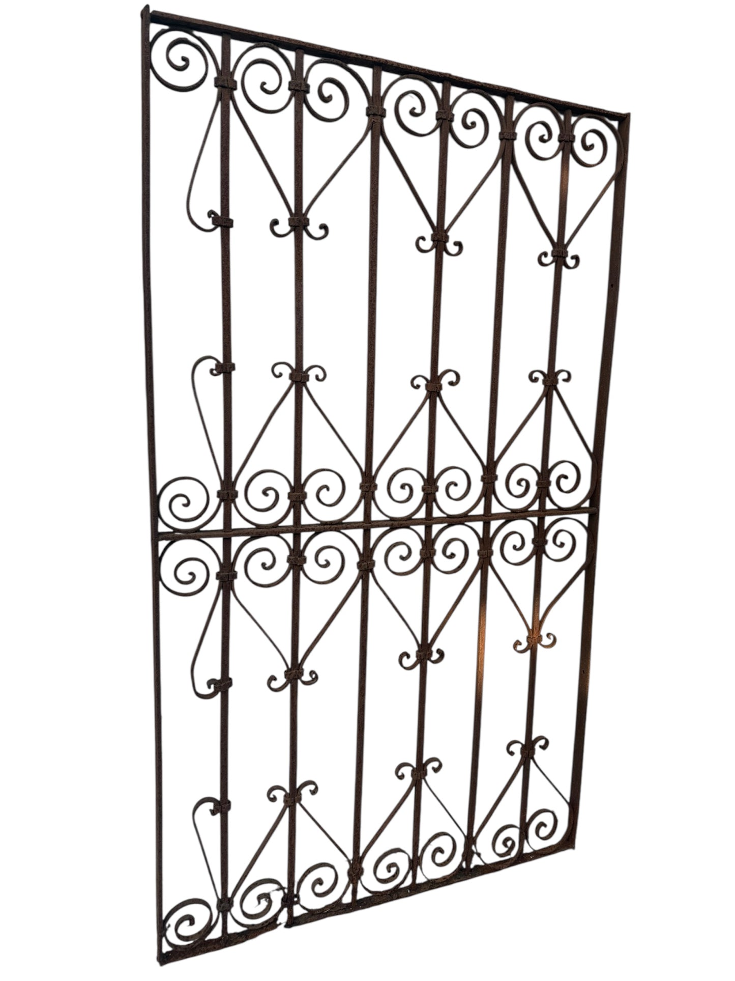 Antique Wrought Iron 59" Tall Gate GA20645