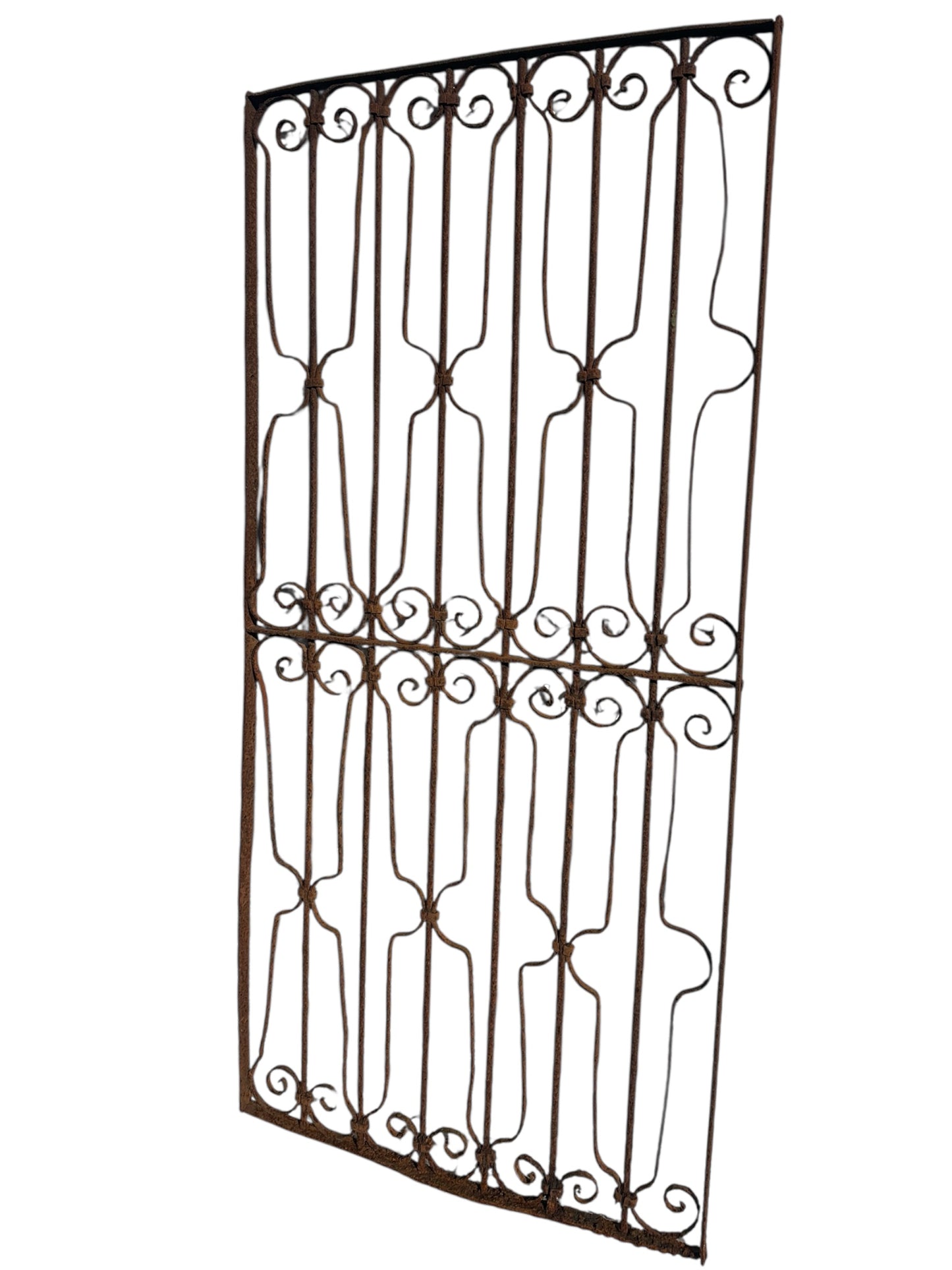 Antique Wrought Iron 68" Tall Gate GA20659