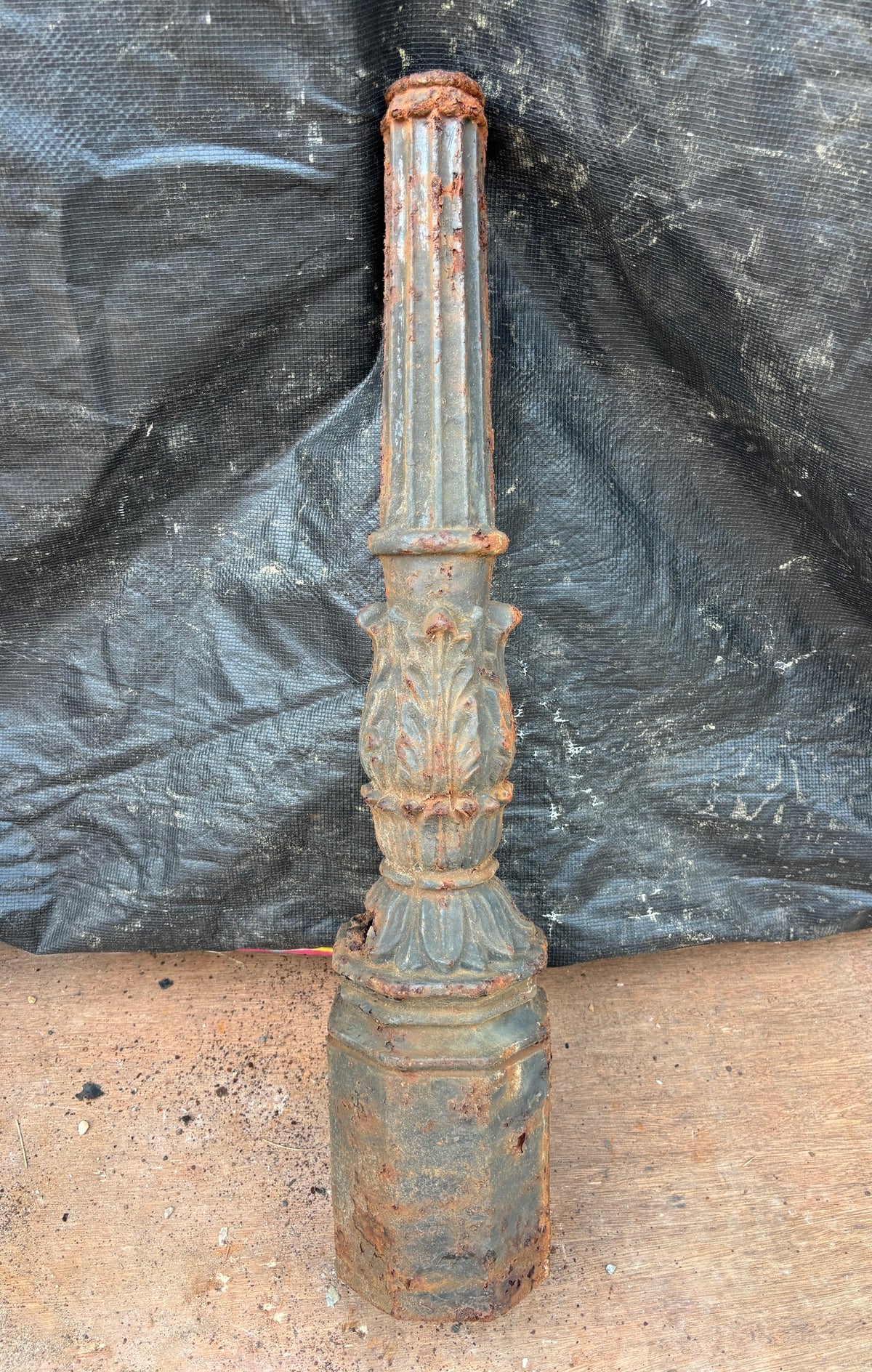 Cast Iron Newel Post GA21605