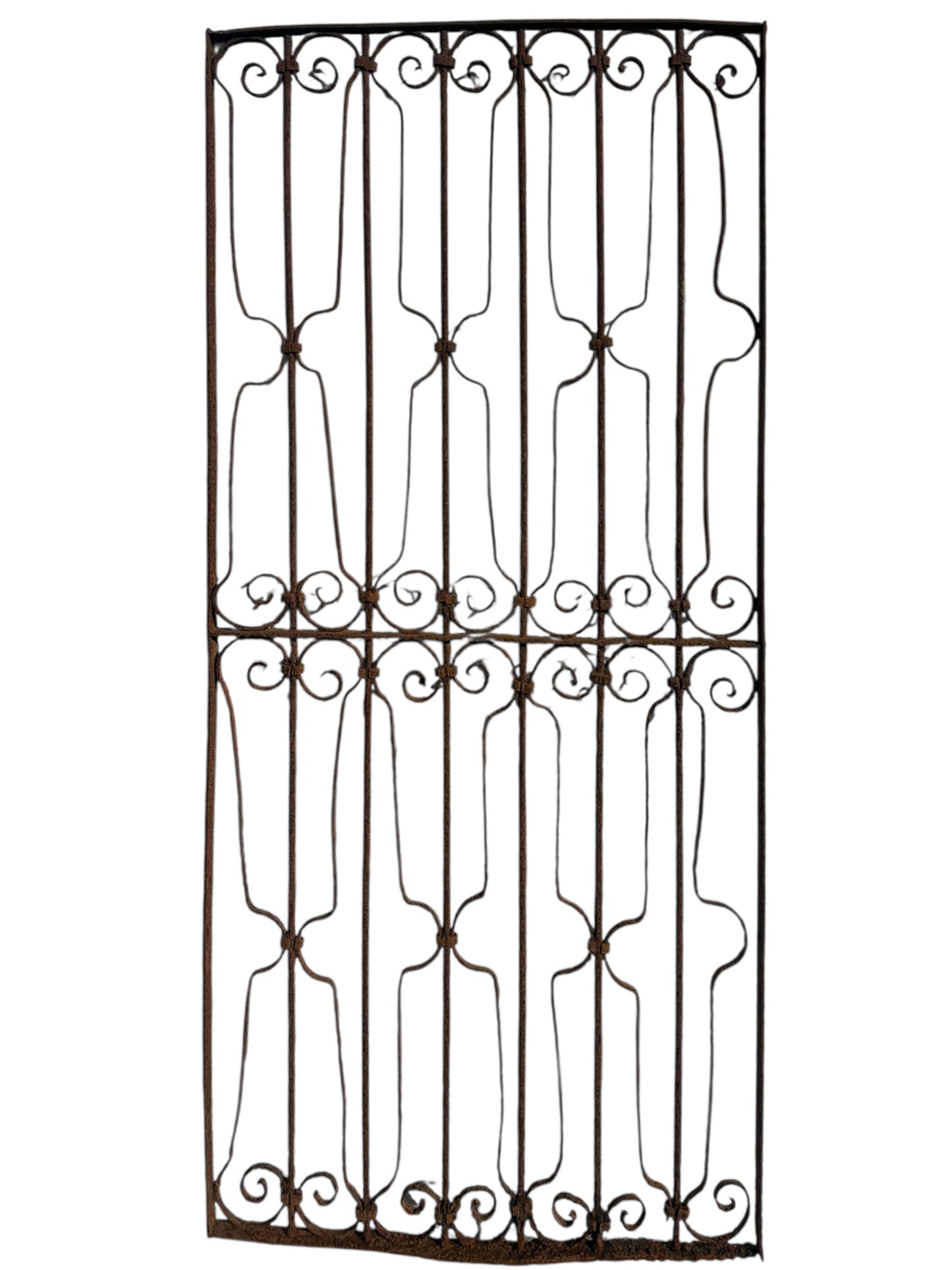 Antique Wrought Iron 68" Tall Gate GA20659