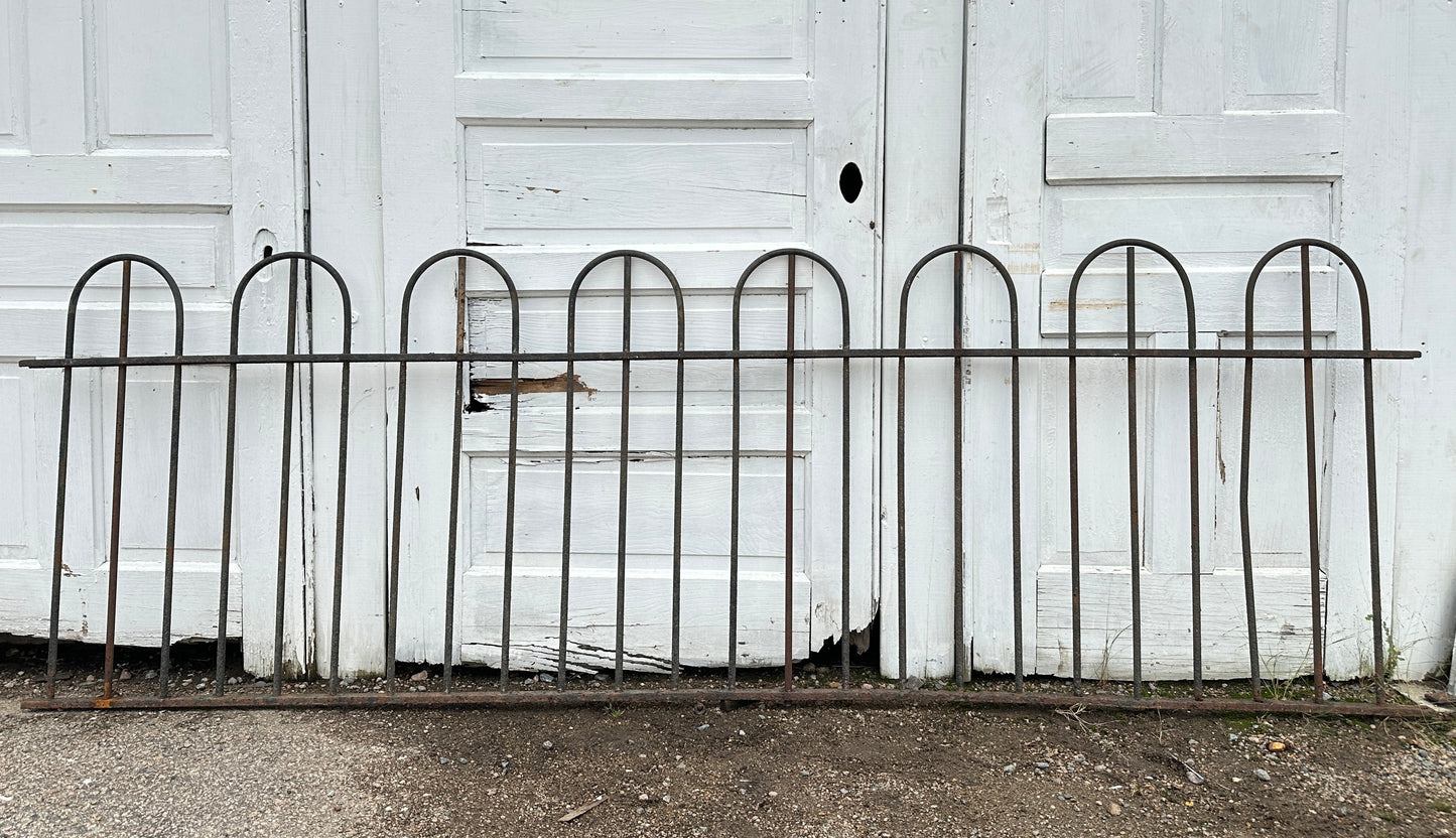 8 Ft Long Antique Iron Garden Gate GA20434