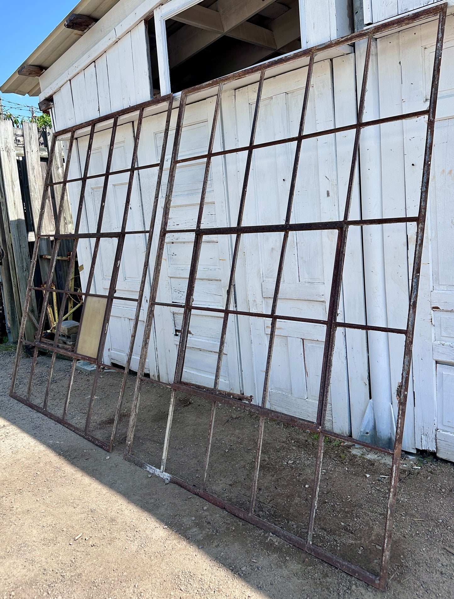 Industrial Steel Casement Windows 104" T x 74.5" W - 2 Available - GA21034