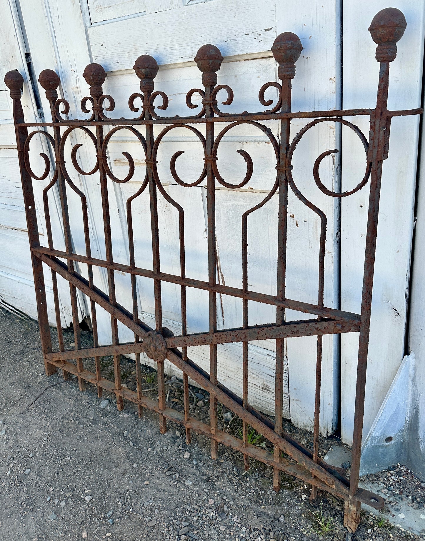 Antique Wrought Iron Garden Gate GA21016
