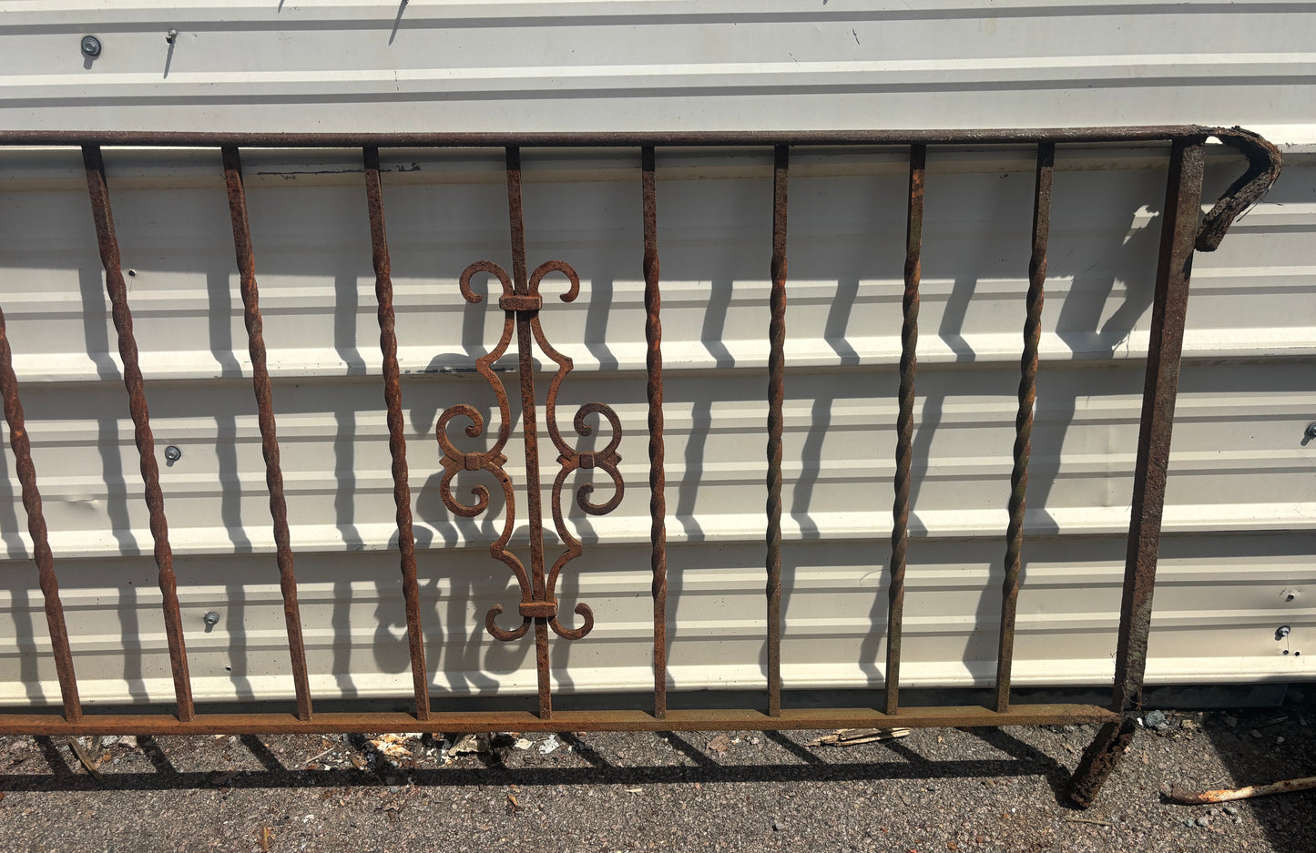 9 Foot Iron Fence Panel GA21312