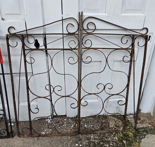 Scrolled Iron Garden Gate GAM0462