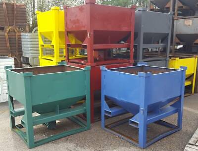 Large Industrial Painted Planter Bins