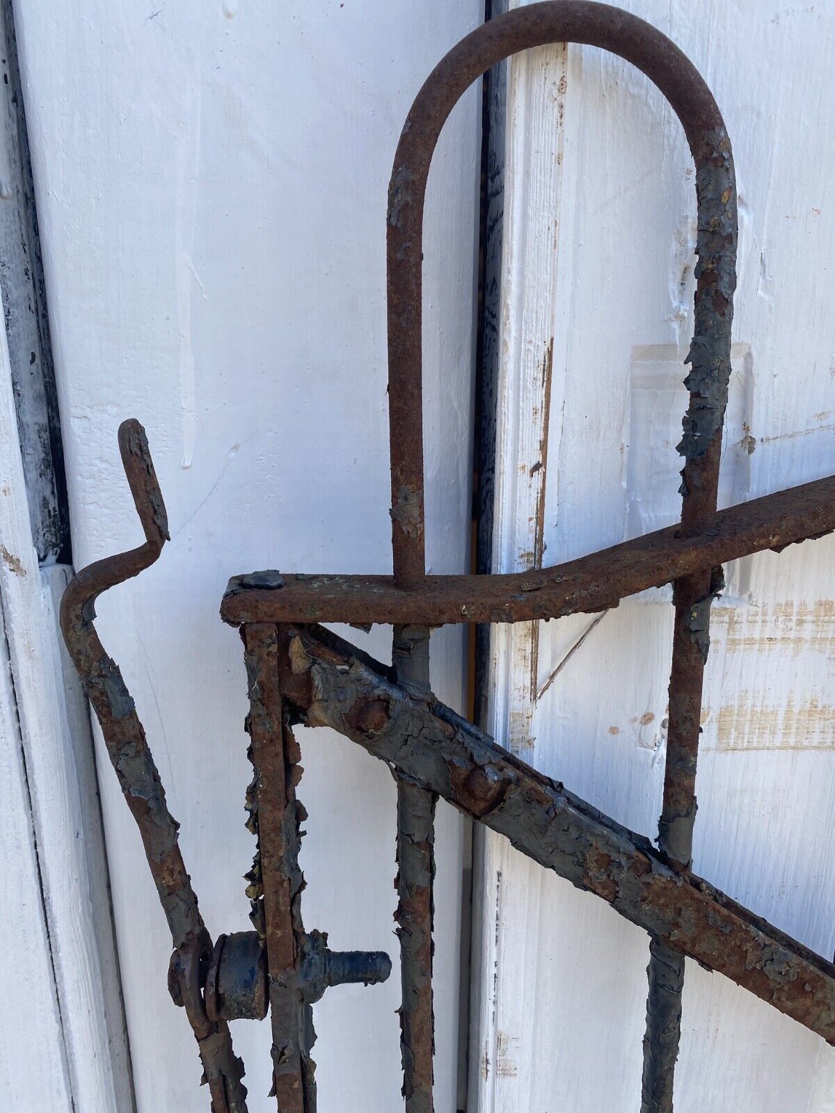Antique Iron Gate GS20248- 34 1/4" wide x 38 1/2" tall