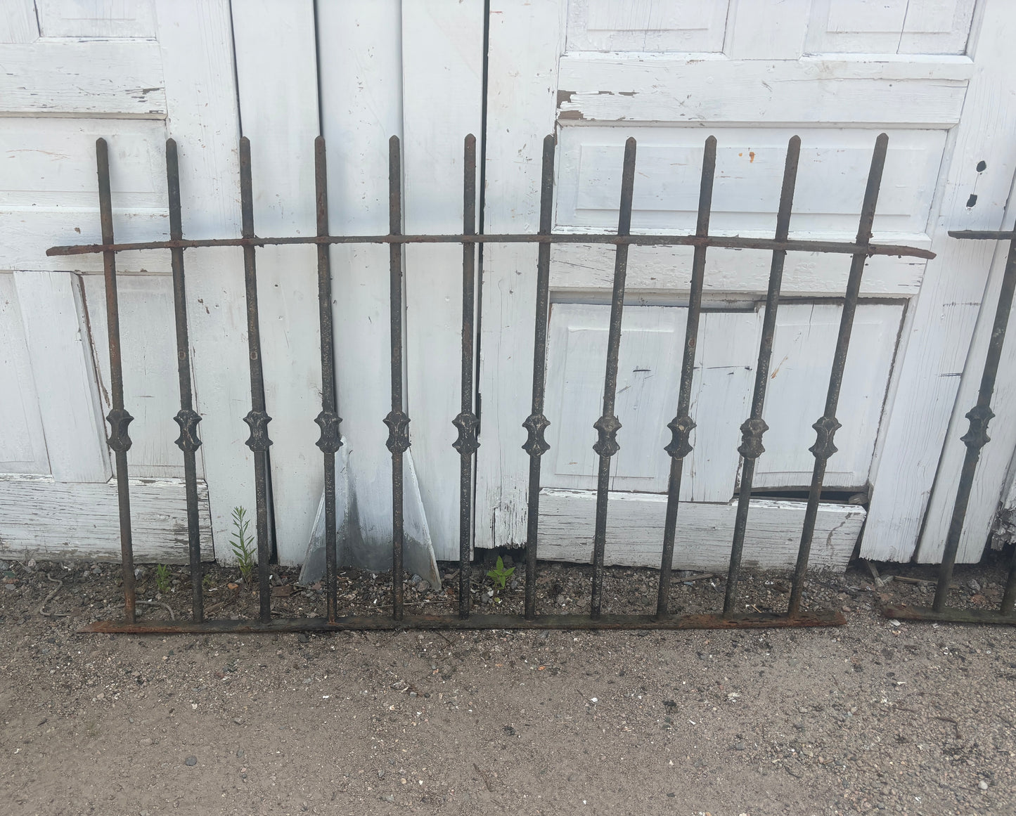 10 Feet of Wrought Iron Fence Panels GA21262