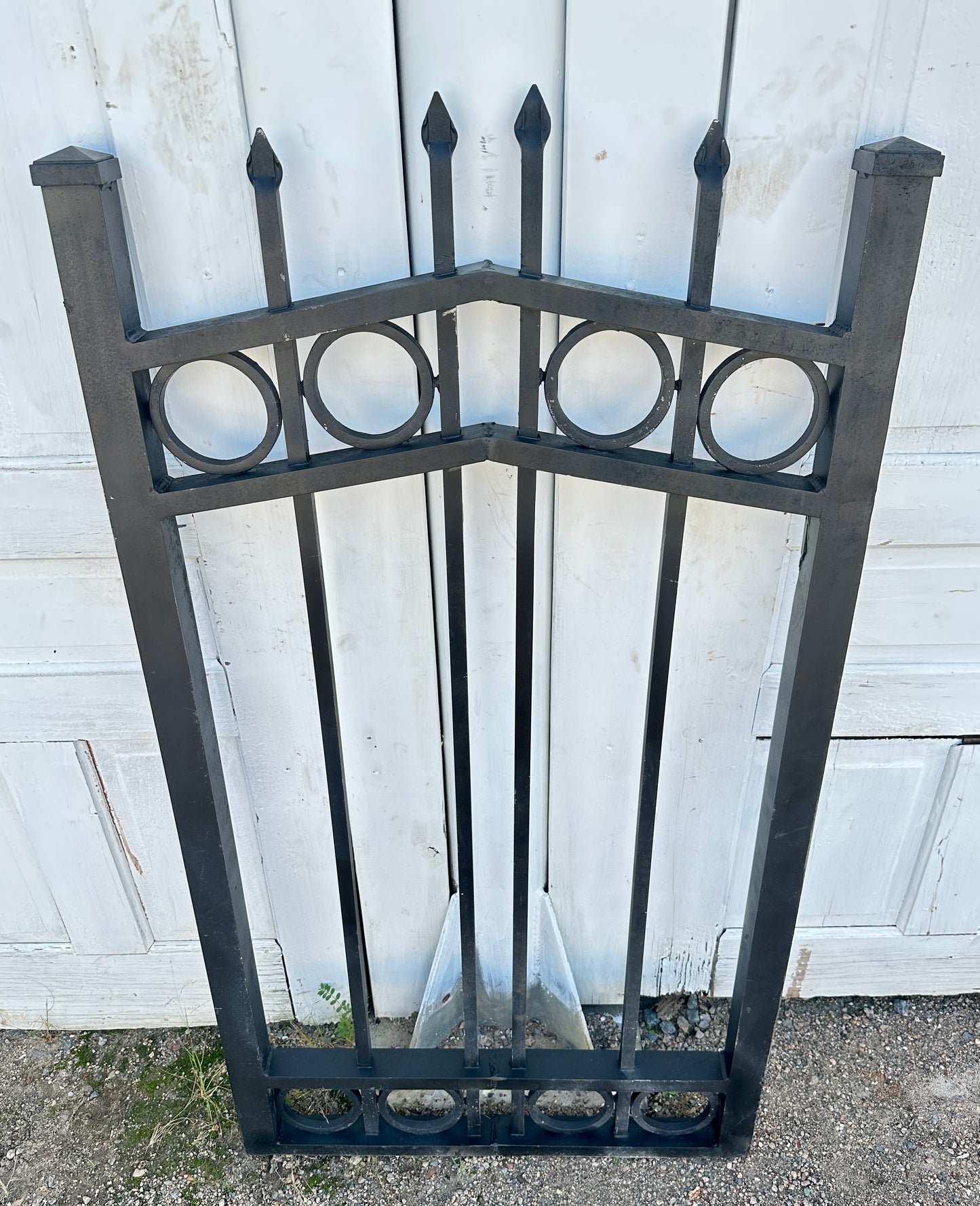 Aluminum Garden Gate w/ Pointed Finials GA20423