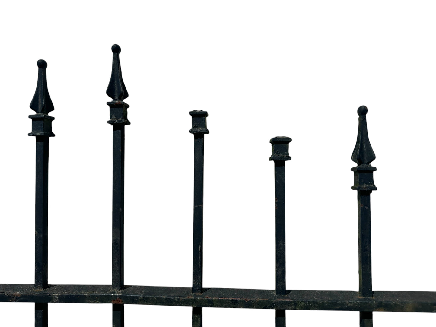 36 Ft of Antique Wrought Iron Fencing GA20906