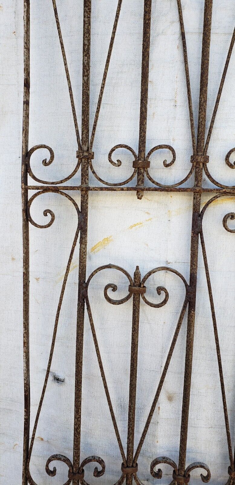 Wrought Iron Gate Panel 80 1/2" Tall by 37 1/4" Wide GA9443