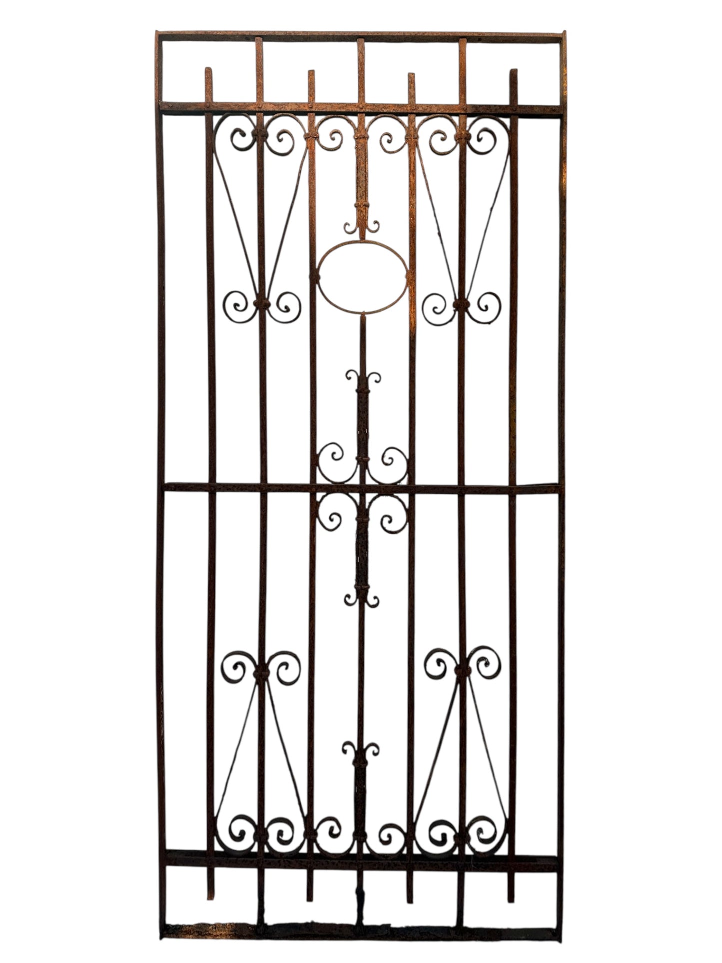 Antique Wrought Iron 75" Tall Gate GA20674