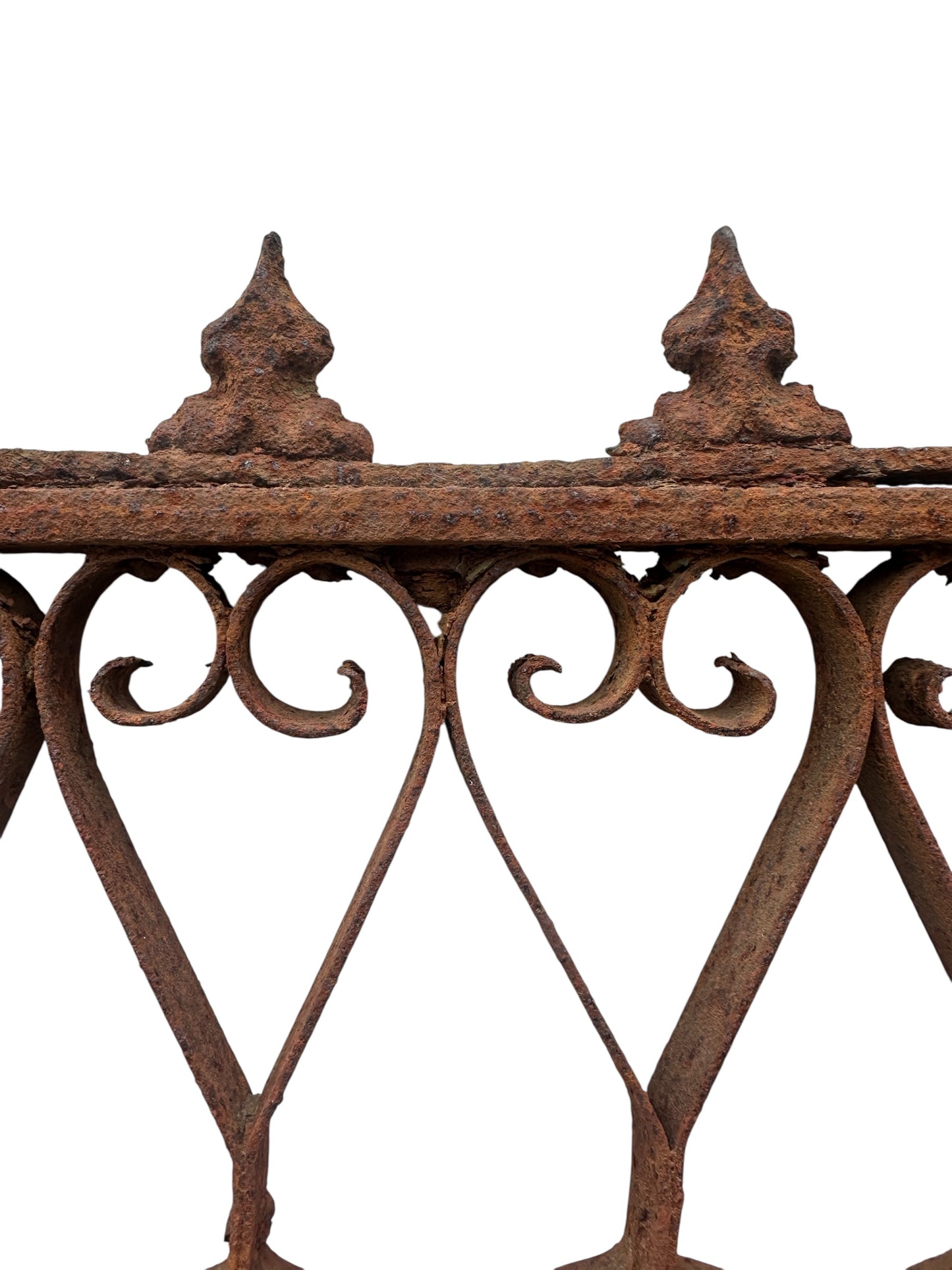 Antique Wrought Iron 80"+ Tall Gate GA20745
