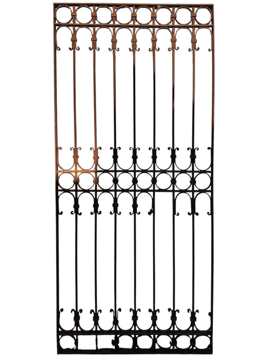 Antique Wrought Iron 75" Tall Gate GA20671