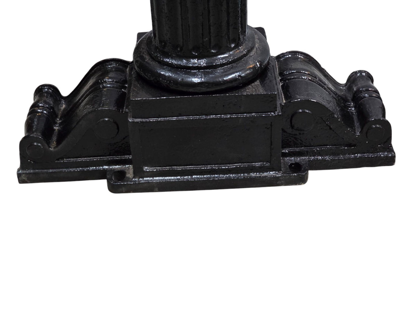 Pair Of Early 1900's Cast Iron Light Posts 93" GAM0257