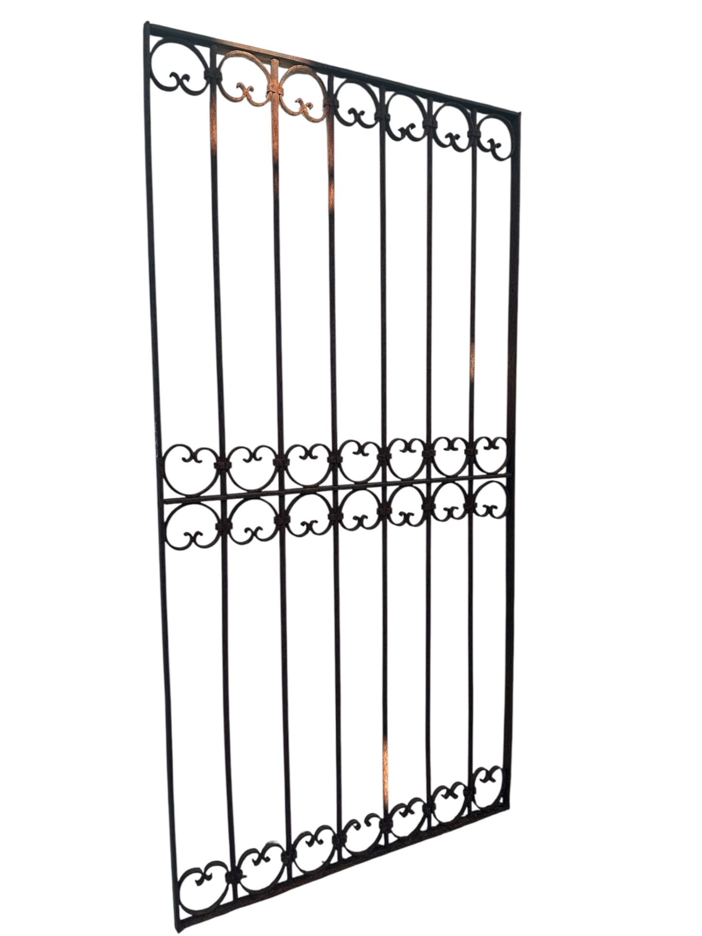 Antique Wrought Iron 67" Tall Gate GA20639