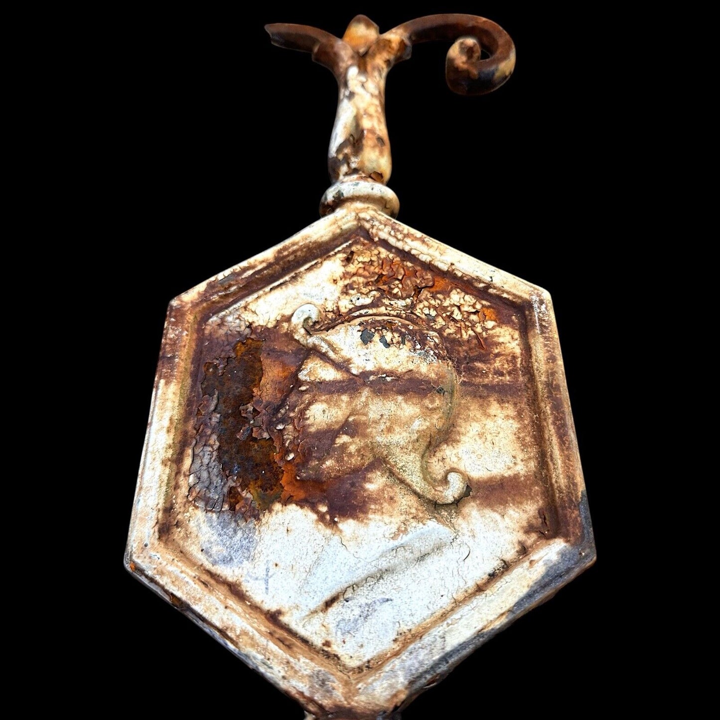 Pair of Custom Cast Iron Spindles GA20001