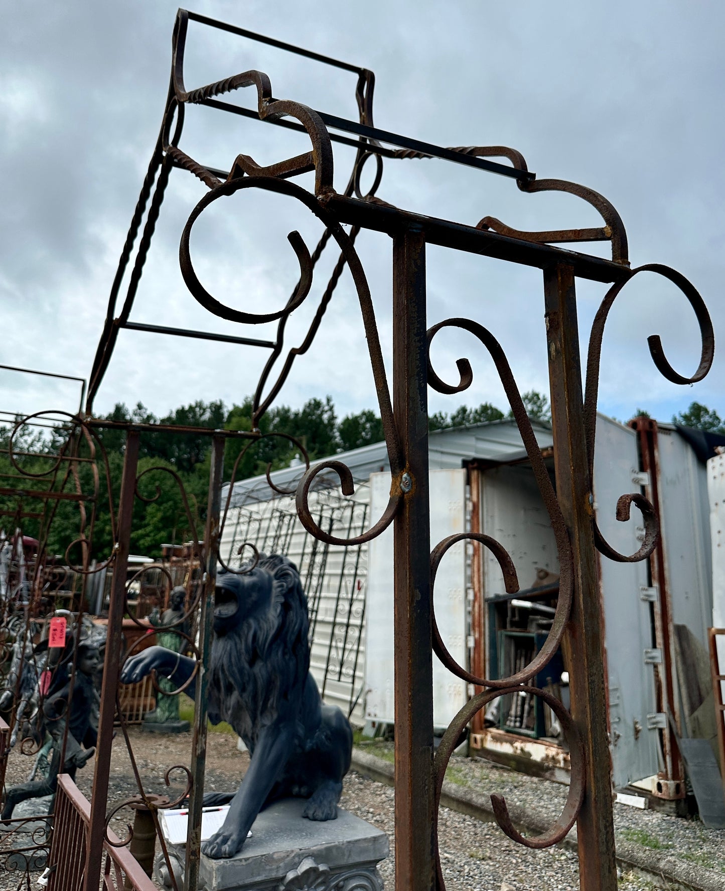 Custom Wrought Iron Arbor GA20279