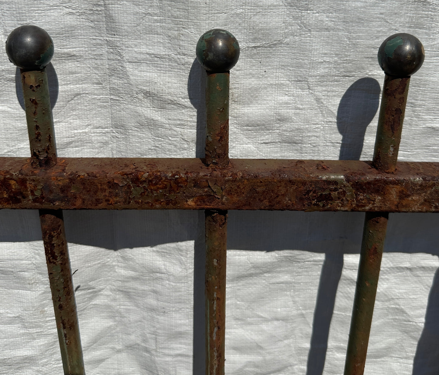 Gate Panel w/ Ball Top Finials GA20333