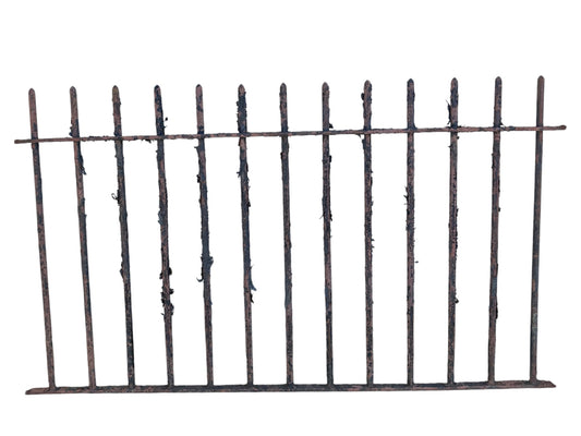 75 feet of antique iron fencing GA21089