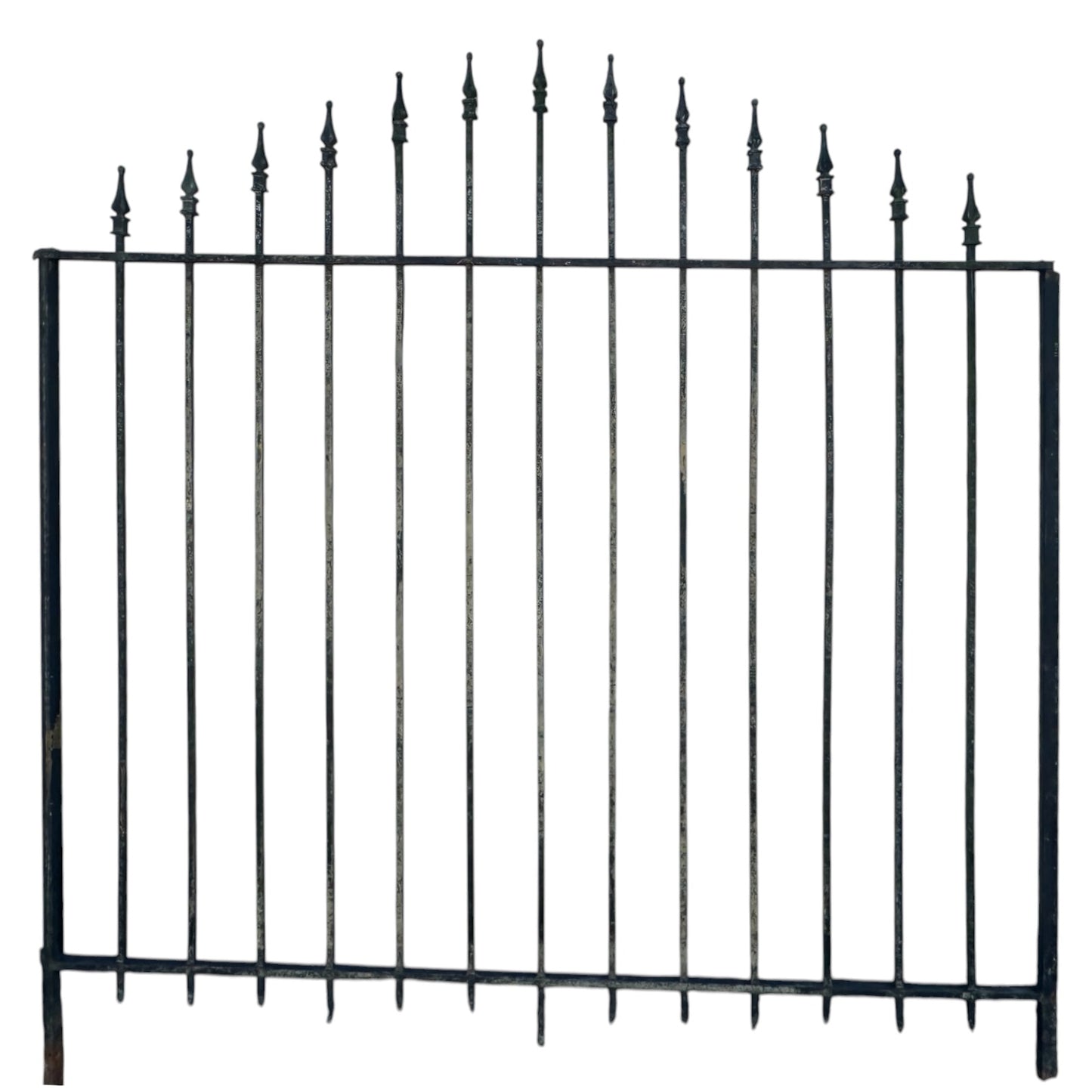 36 Ft of Antique Wrought Iron Fencing GA20906