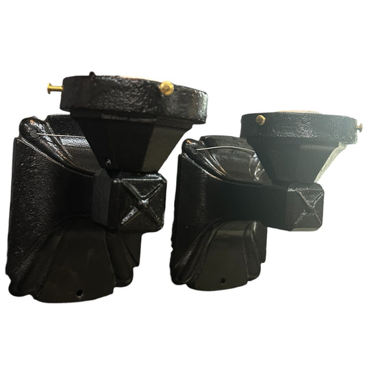 Restored Antique Cast Iron Wall Sconce Pair GA20688