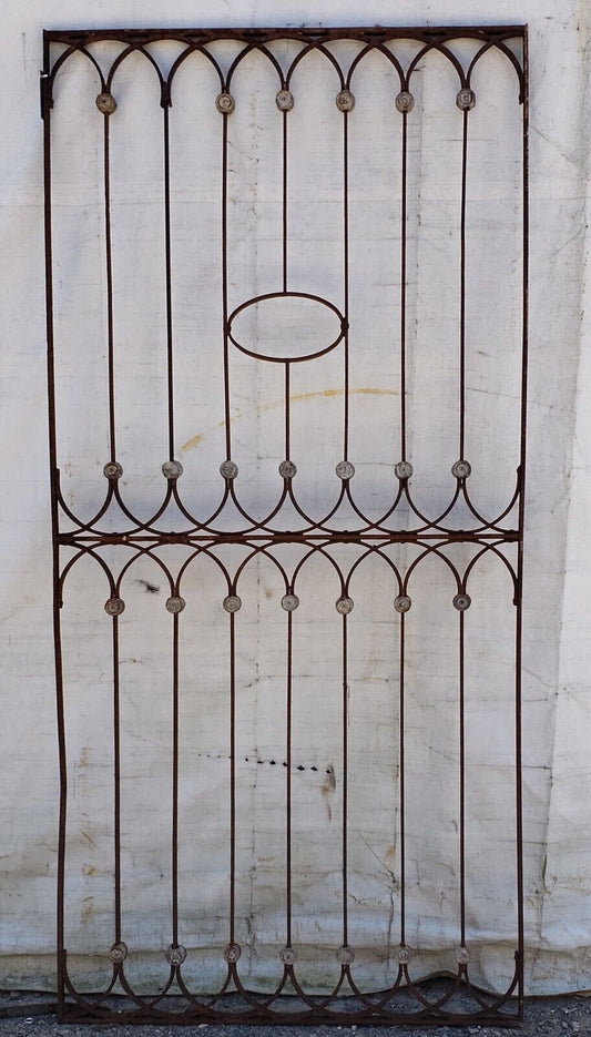 Wrought Iron Gate 82 3/4" Tall by 39 3/4" Wide #GA9399