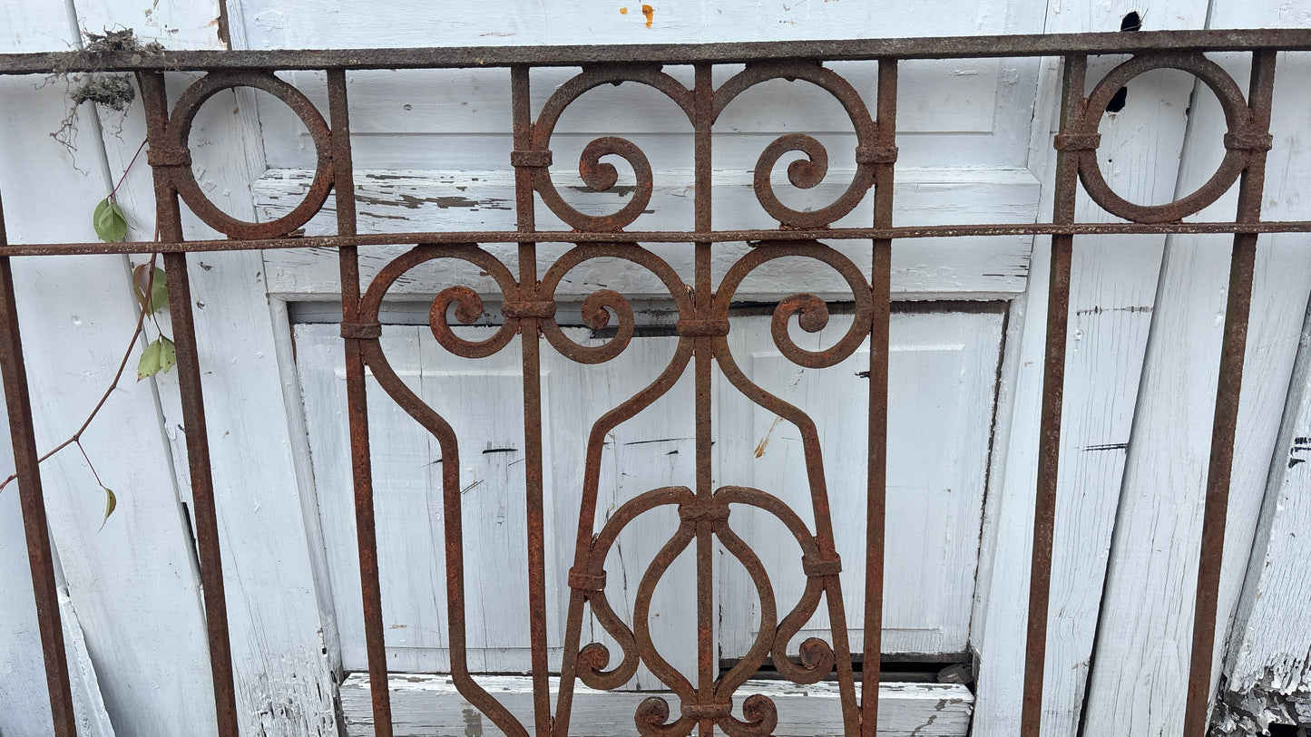 5 Foot Iron Fence Panel GA21293