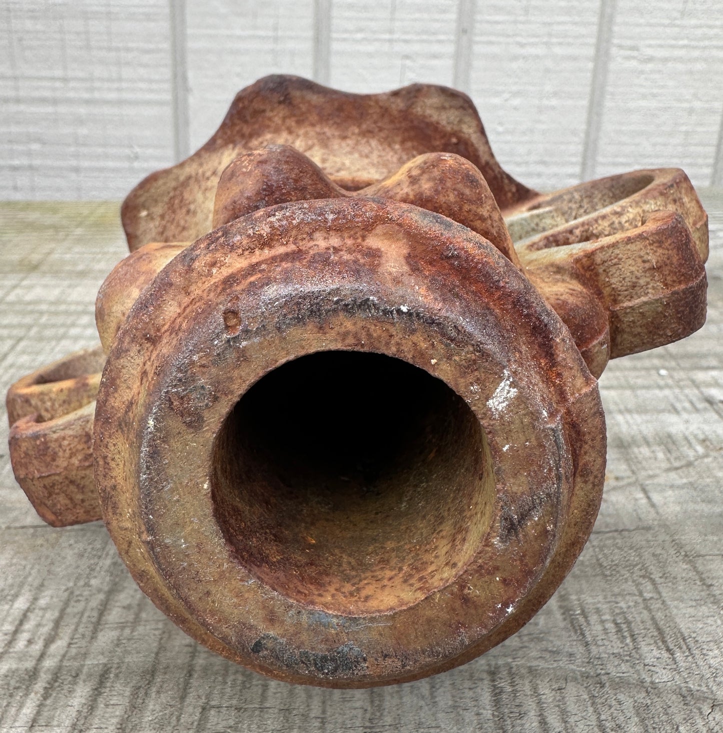 Antique Solid Cast Iron Gate Finial GA20517