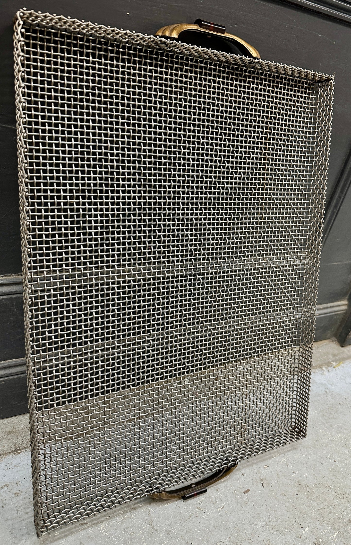 Galvanized Steel Braided Serving Trays w/ Handles - 7 Available - GA20738