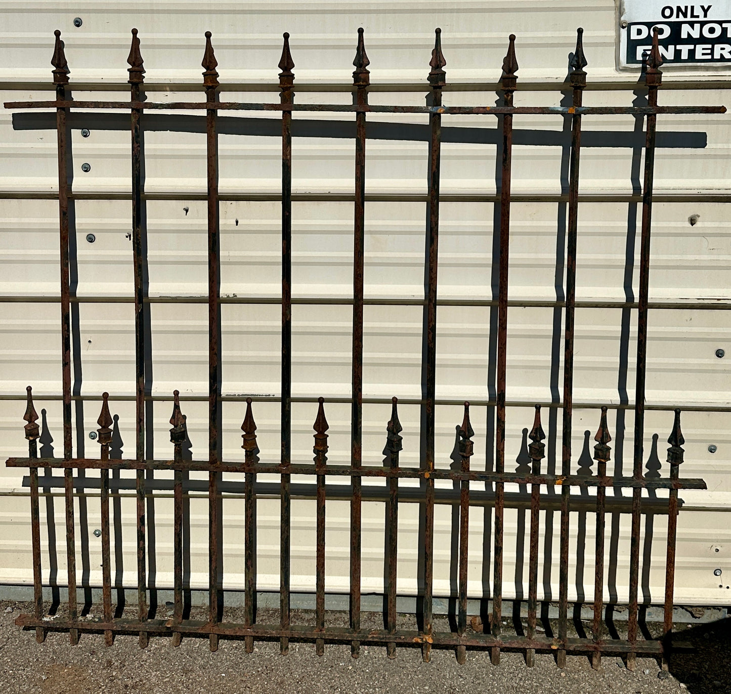61 Feet of Antique Wrought Iron Fencing GA20787