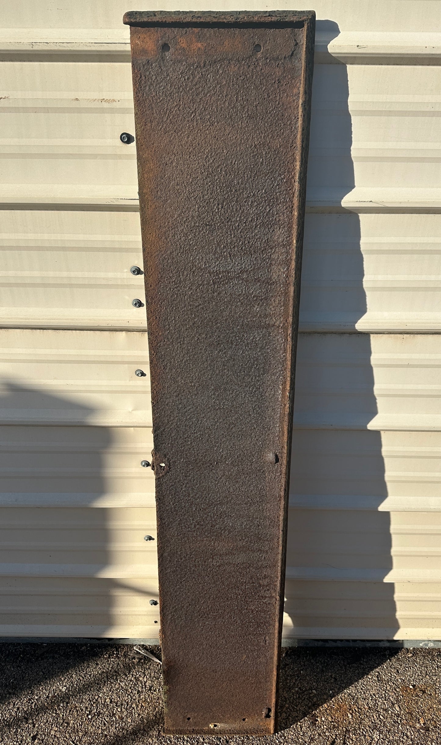 Single 59" Long Cast Iron Stair Tread GA20615