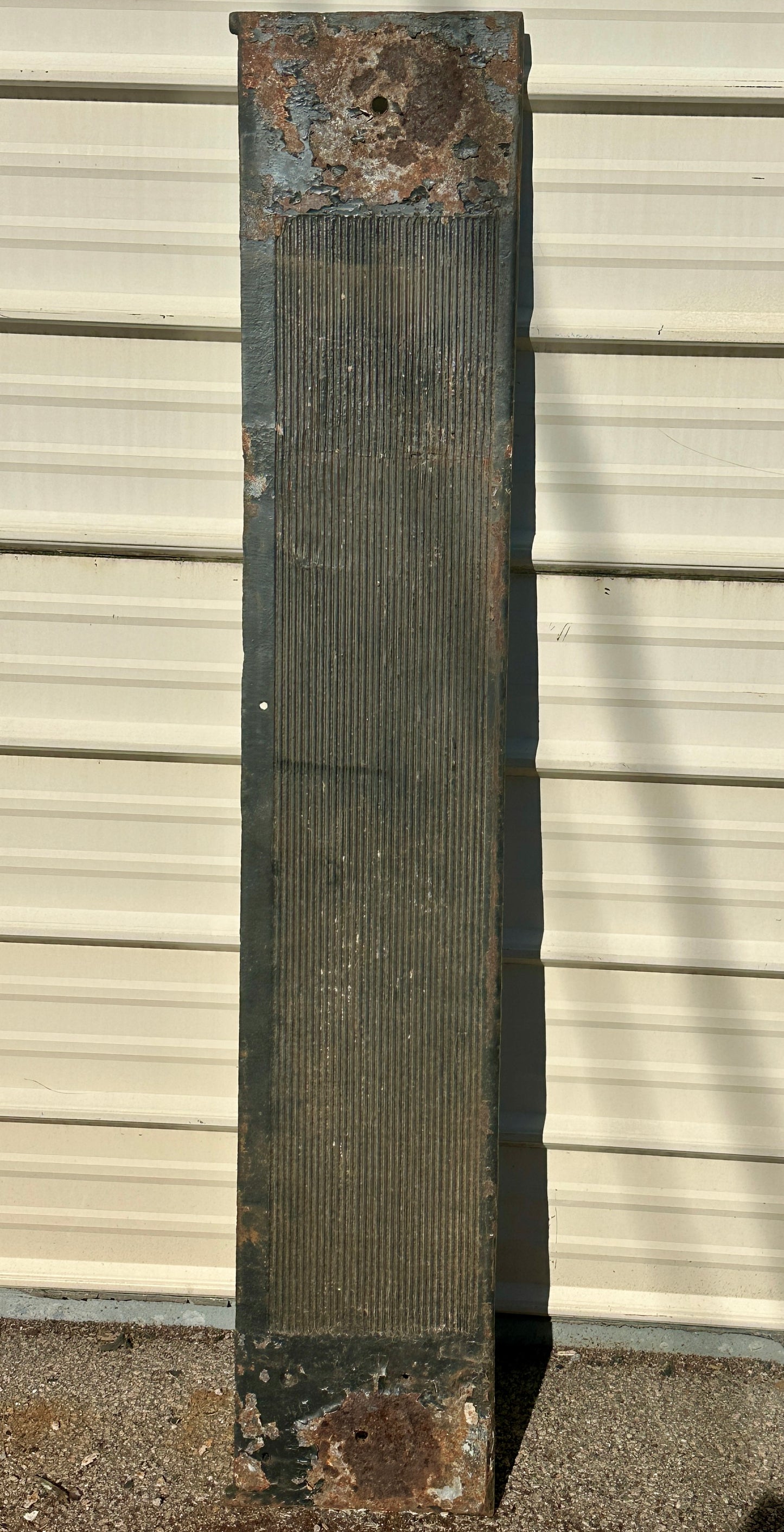 Single 60" Long Cast Iron Stair Tread GA20607