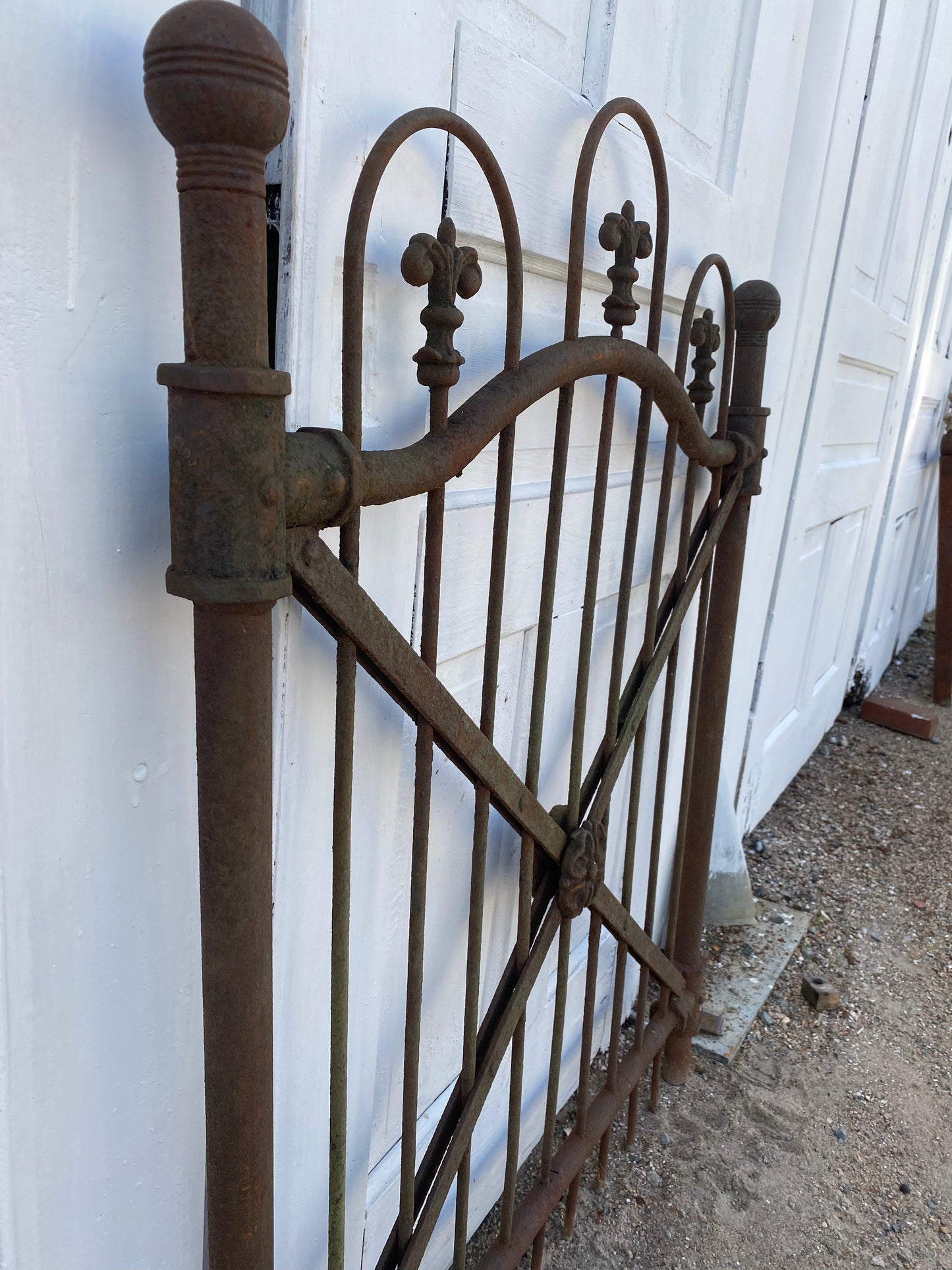 Antique Iron Gate GS20205 - 31 3/4" wide x 47 1/2" tall