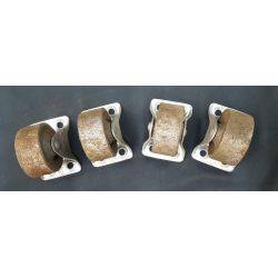 Set of 4 Resin and Metal casters #GA4263