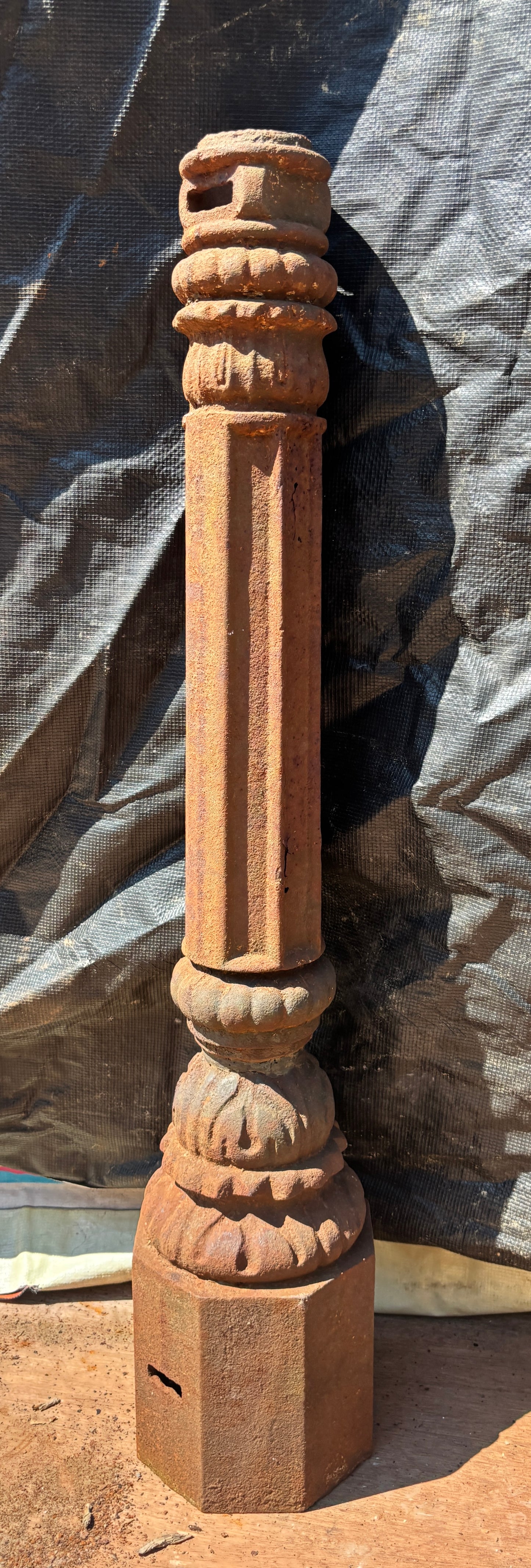 Cast Iron Newel Post GA21553