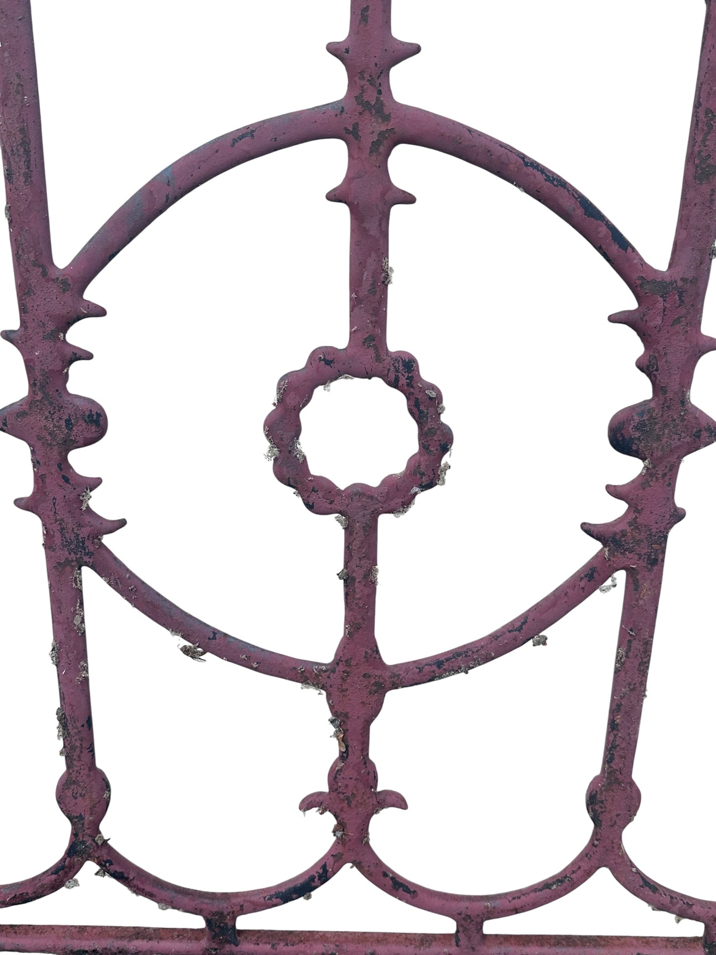 37 Ft of Antique Iron Fencing GA21039