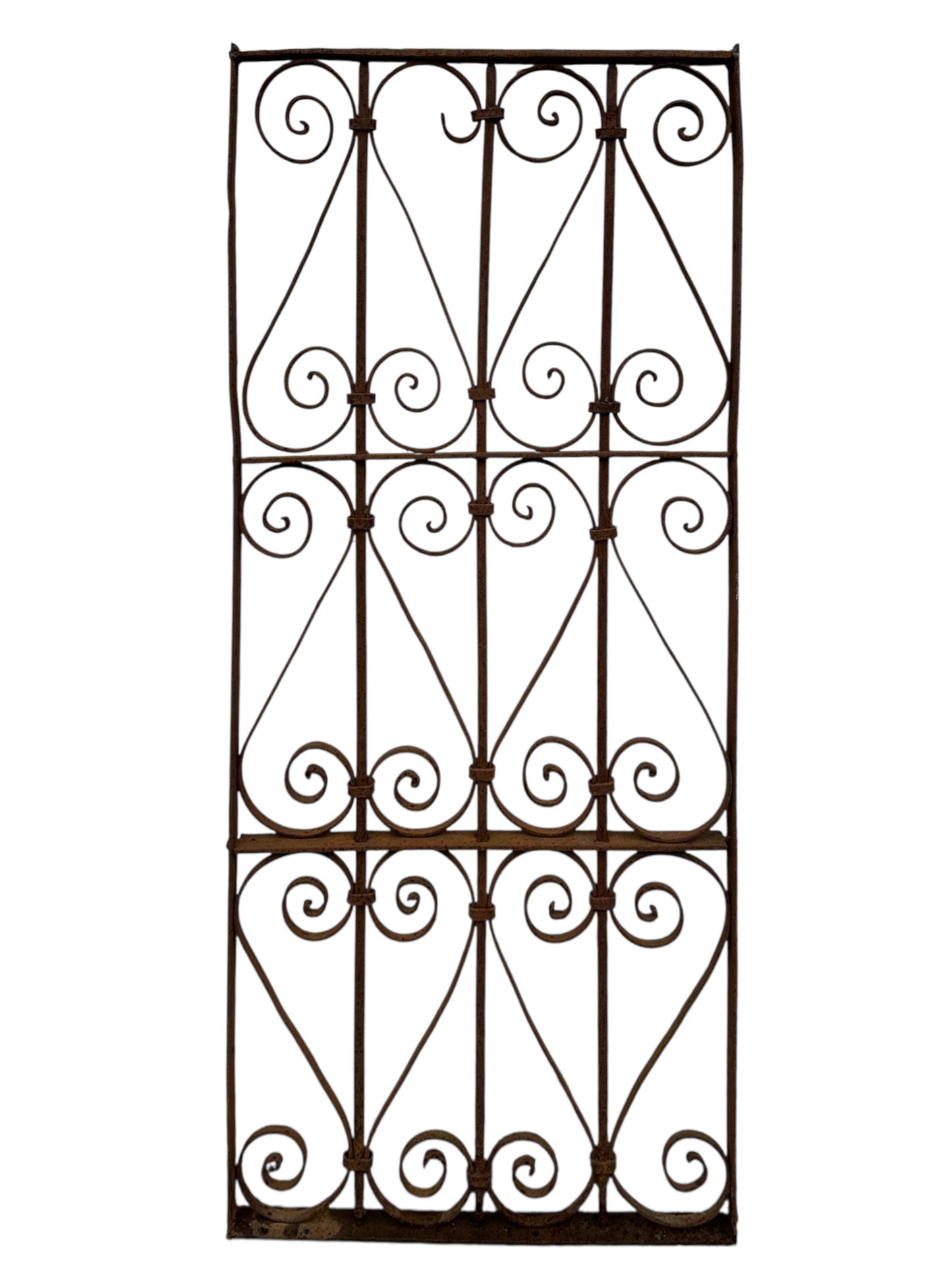 Antique Wrought Iron 52"+ Tall Gate GA20743