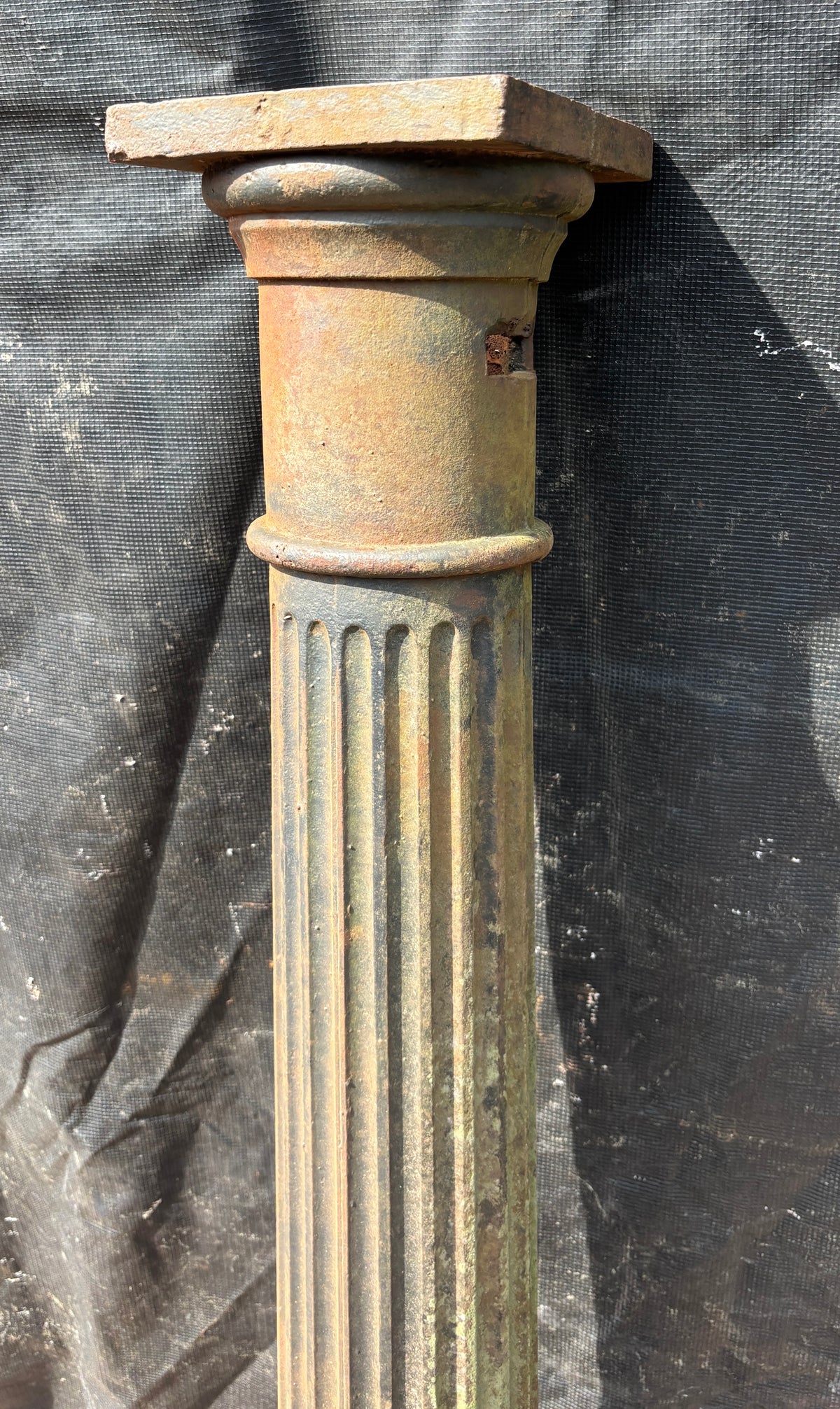 Set of 7 Cast Iron Posts GA21587