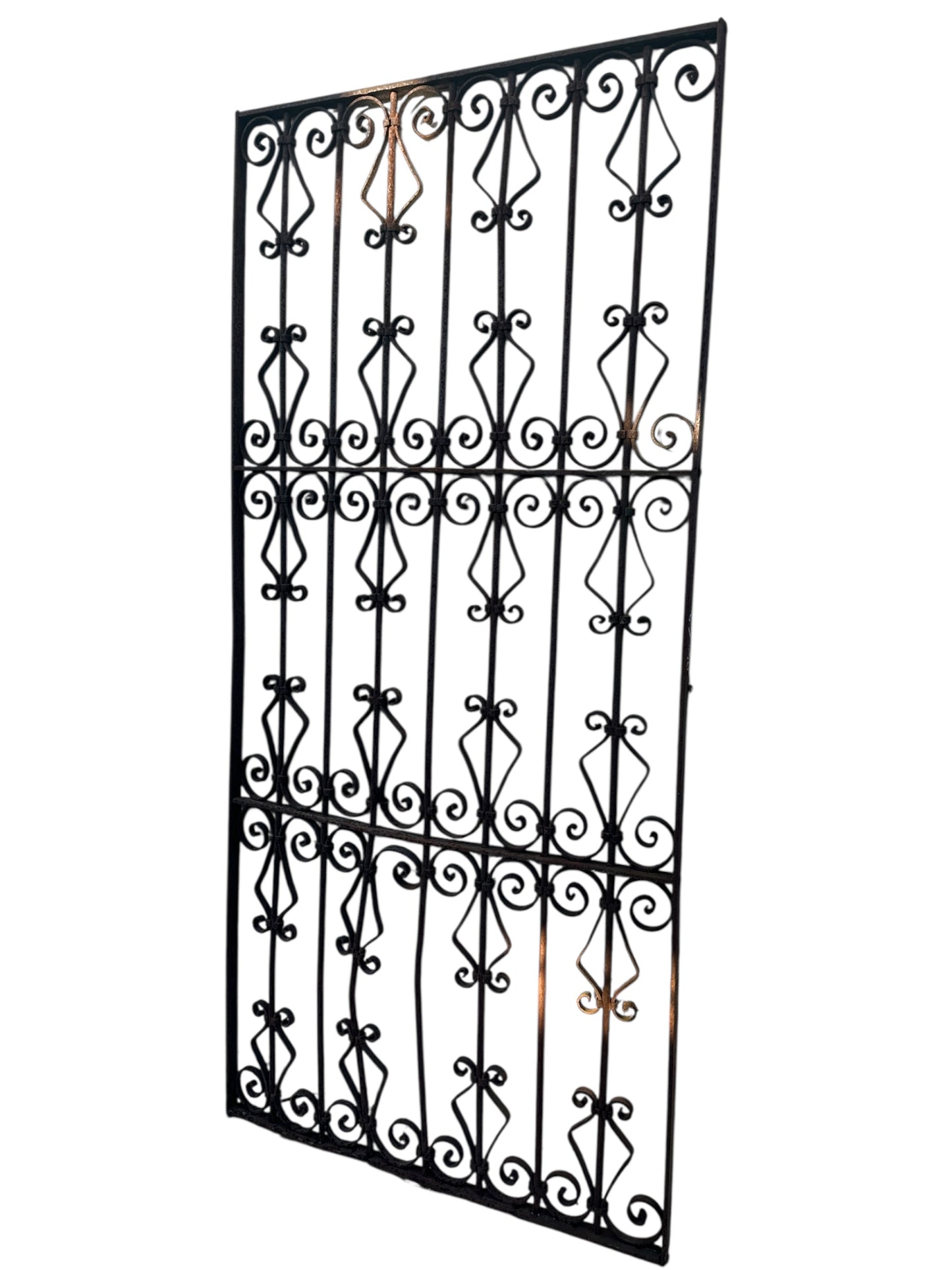 Antique Wrought Iron 75" Tall Gate GA20643