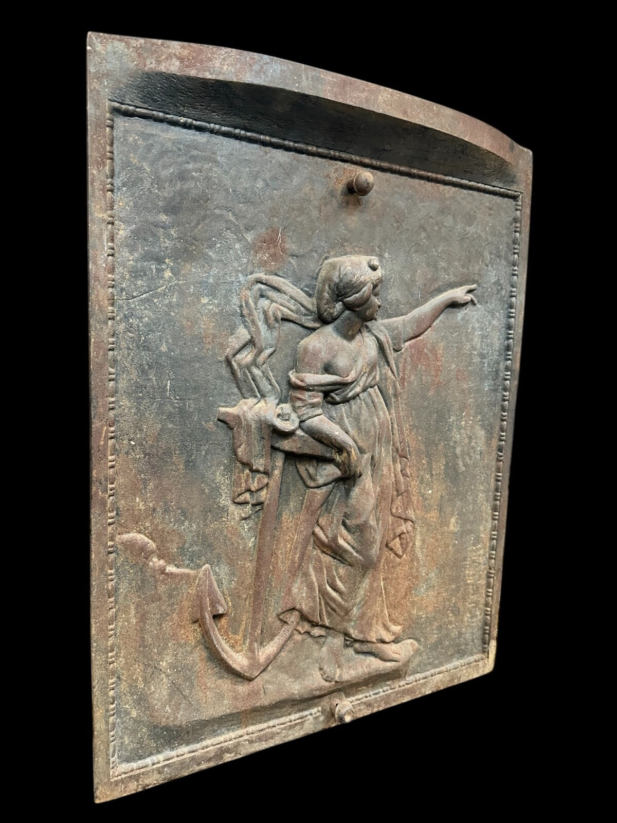 Antique Iron Fireplace Summer Cover GA20083