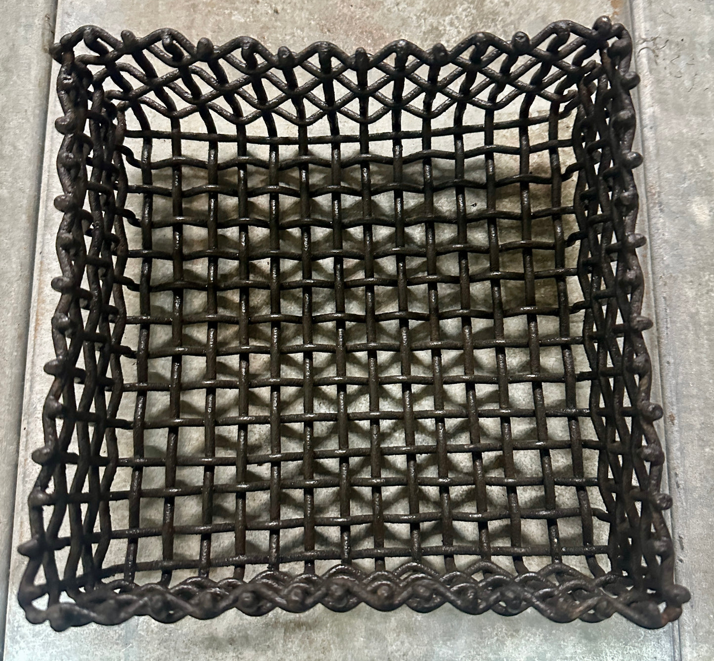 Hand Crafted Steel Braided Baskets - 13 Available - GA20725