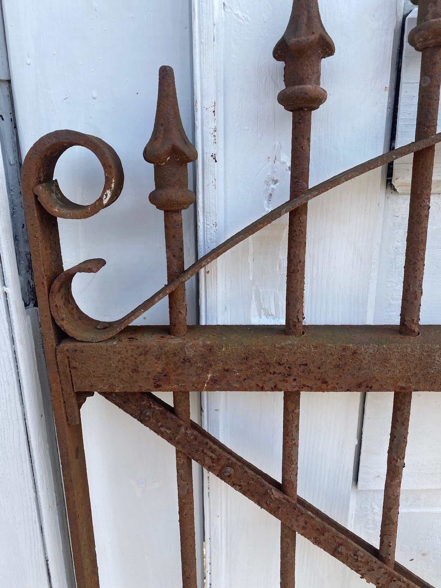 Antique Iron Gate GS20223- 36 3/4" wide x 42 1/2" tall