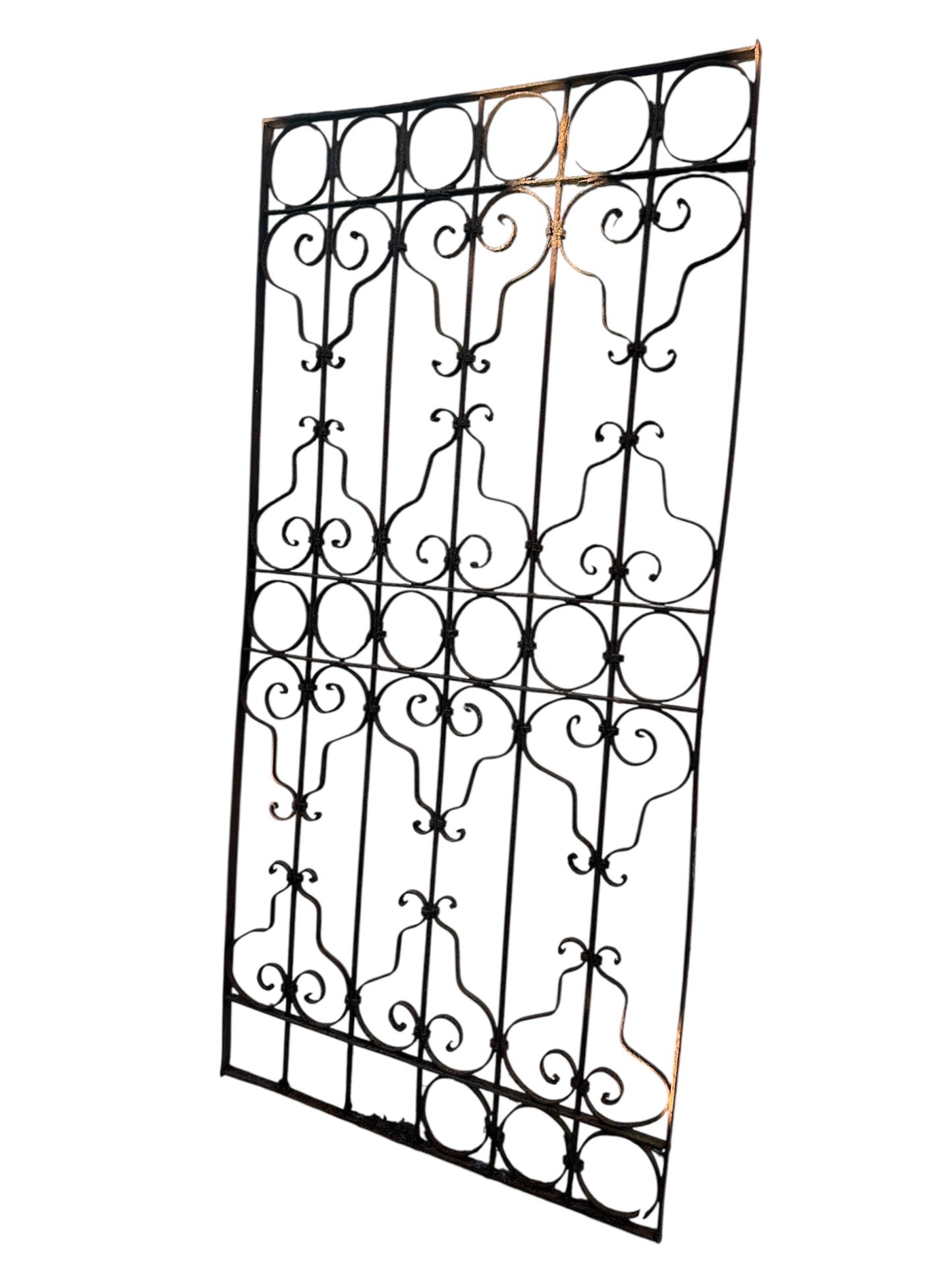 Antique Wrought Iron 75"+ Tall Gate GA20680